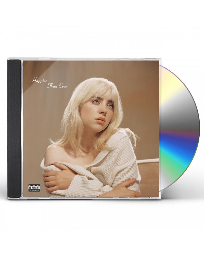 Billie Eilish HAPPIER THAN EVER (X) (CD/PHOTO BOOK) CD $5.40 CD