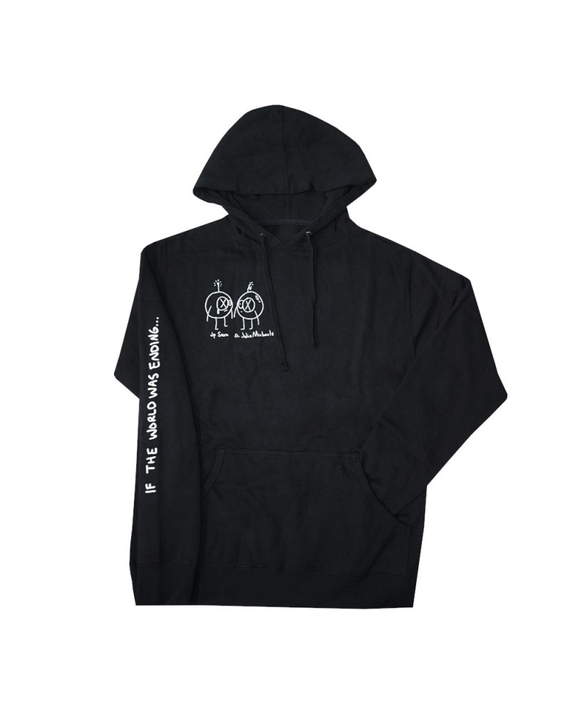 JP Saxe IF THE WORLD WAS ENDING HOODIE $11.33 Sweatshirts