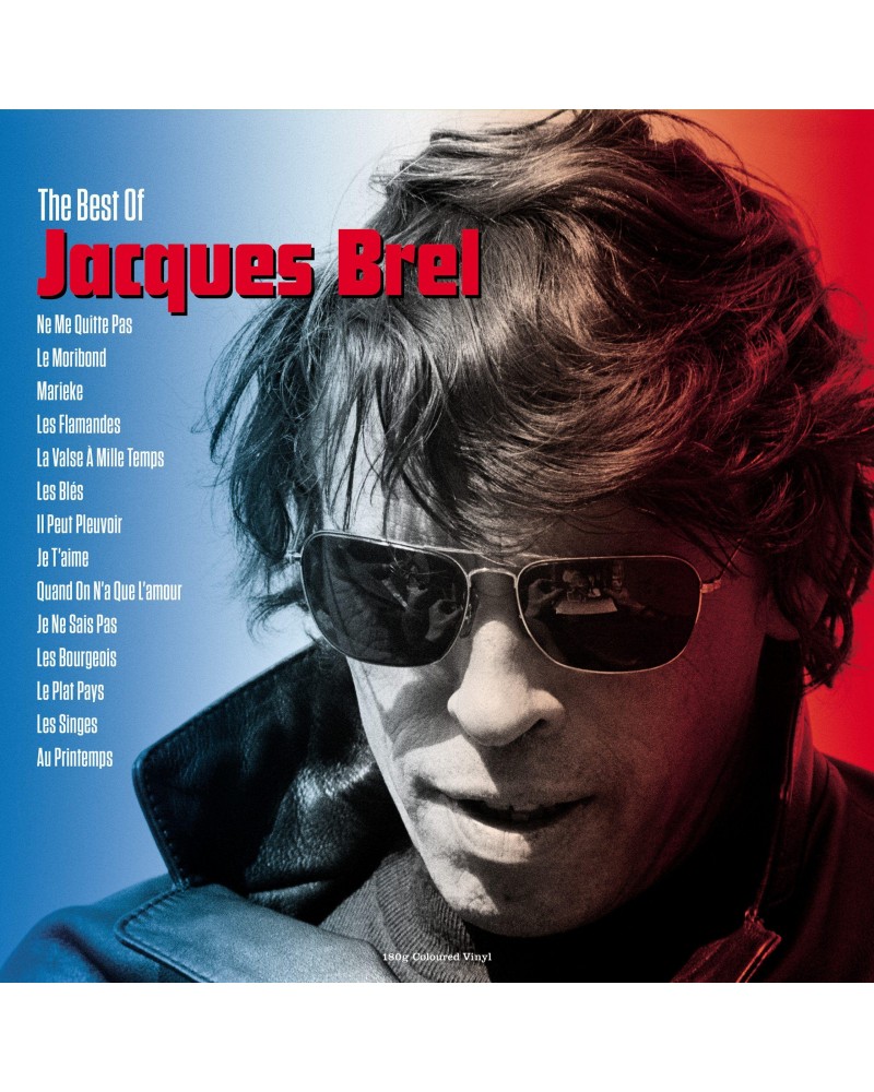 Jacques Brel Best of Vinyl Record $6.83 Vinyl