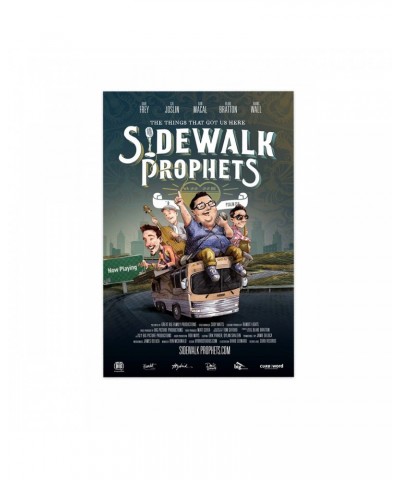 Sidewalk Prophets Full Color Limited Edition "Virtual Tour" Movie Poster (Autographed) $4.30 Decor