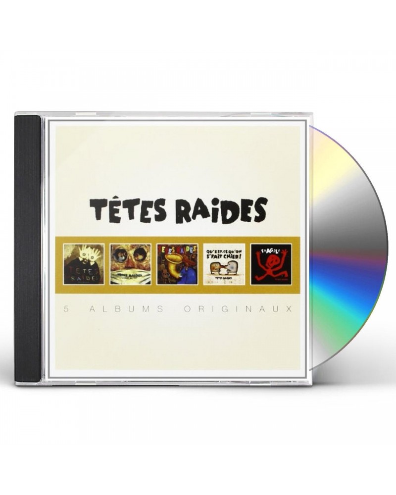 Tetes Raides ORIGINAL ALBUM SERIES CD $7.59 CD