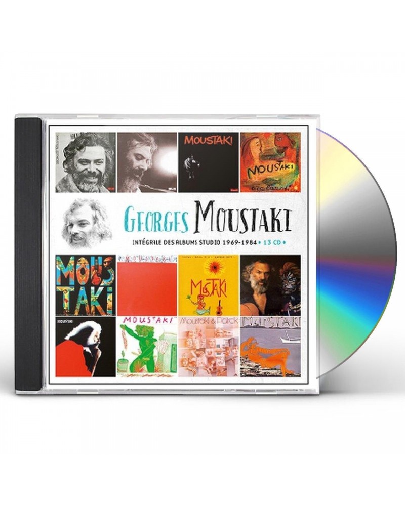 Georges Moustaki INTEGRALE DES ALBUMS STUDIO 1969 CD $19.79 CD