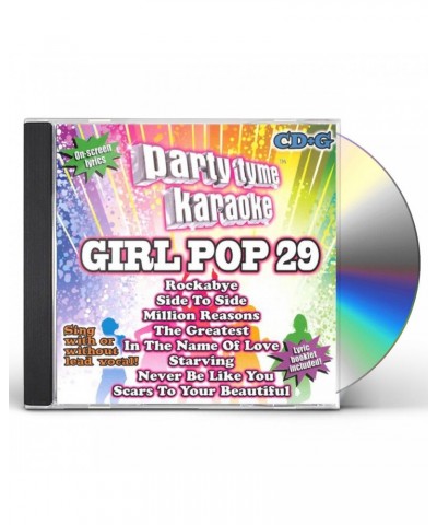 Party Tyme Karaoke Girl Pop 29 (8+8 Song CD+G) CD $23.99 CD