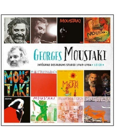 Georges Moustaki INTEGRALE DES ALBUMS STUDIO 1969 CD $19.79 CD