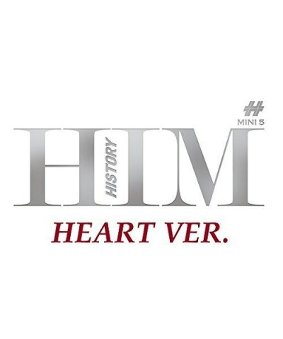 HISTORY HIM (5TH MINI ALBUM) HEART VER CD $14.71 CD