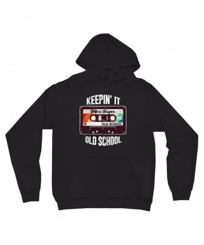 Music Life Hoodie | Keepin' It Old School Hoodie $7.58 Sweatshirts