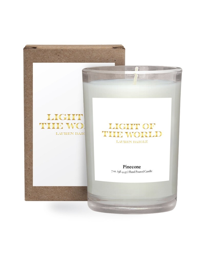 Lauren Daigle Light of The World Candle $10.31 Decor