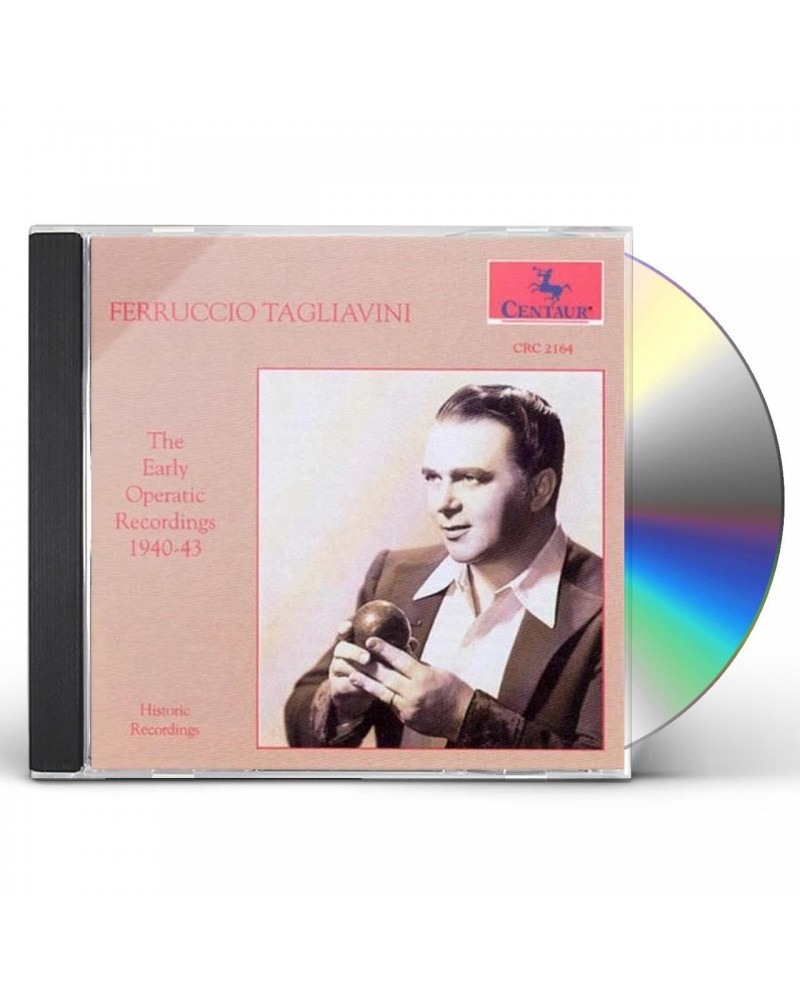 Ferruccio Tagliavini EARLY OPERATIC RECORDINGS CD $6.84 CD