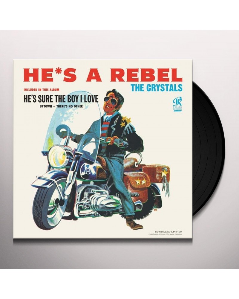 The Crystals He's A Rebel Vinyl Record $18.71 Vinyl