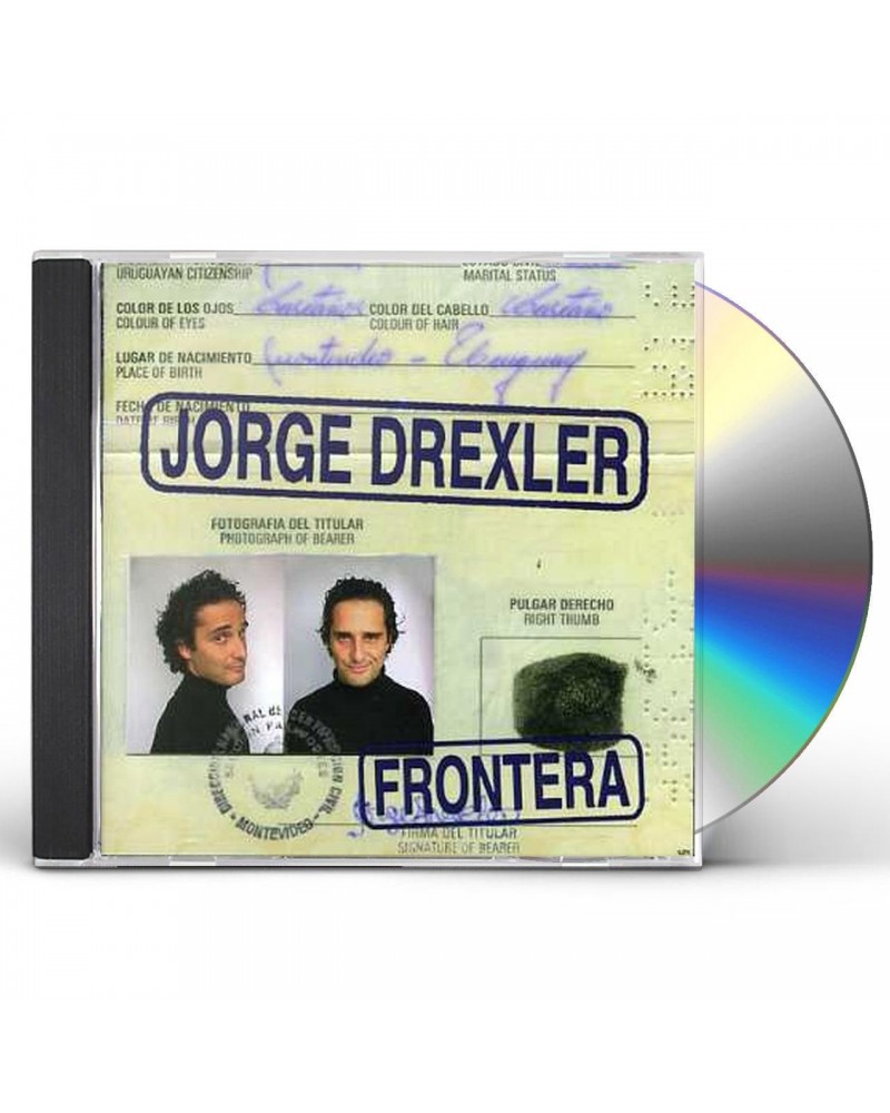 Jorge Drexler FRONTERA CD $9.87 CD