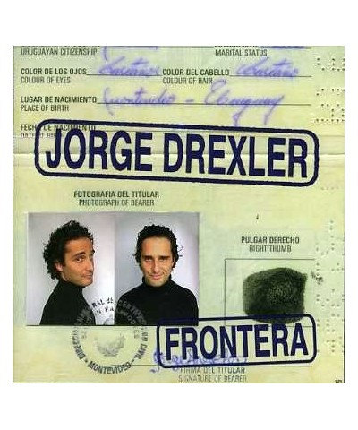 Jorge Drexler FRONTERA CD $9.87 CD