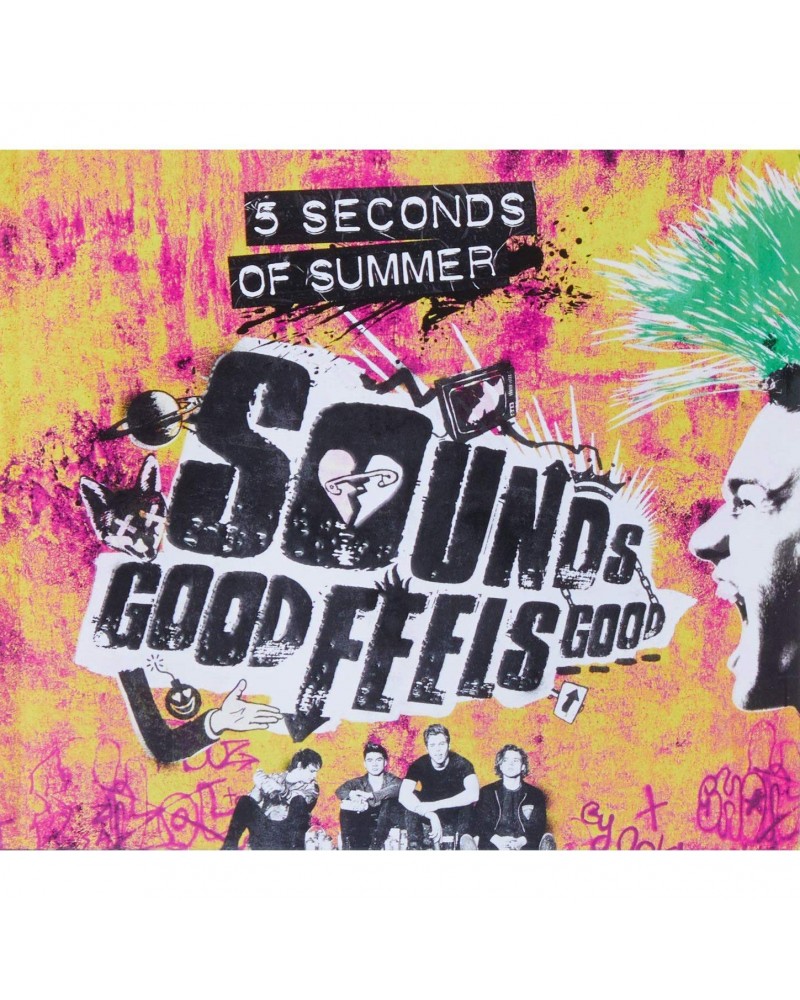 5 Seconds of Summer Sounds Good Feels Good (LP) Vinyl Record $9.83 Vinyl