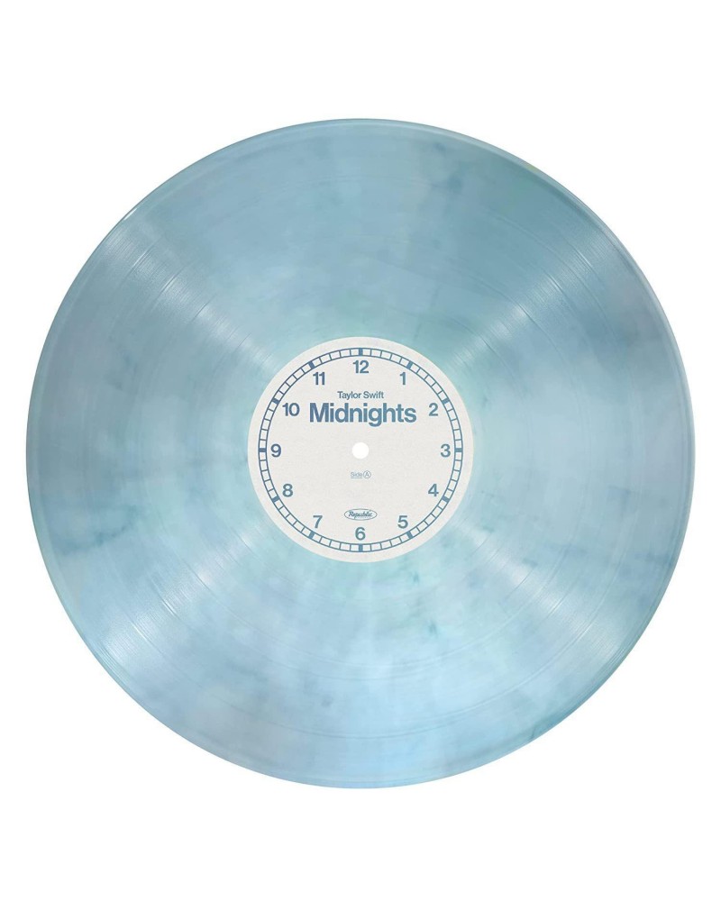 Taylor Swift Midnights (X) (Moonstone Blue Edition Vinyl Record) $2.69 Vinyl