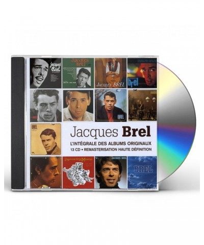 Jacques Brel L'INTEGRALE DES ALBUMS STUDIO CD $18.44 CD