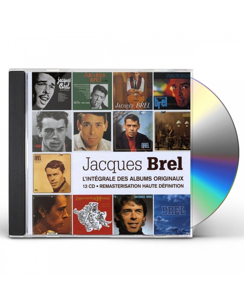 Jacques Brel L'INTEGRALE DES ALBUMS STUDIO CD $18.44 CD