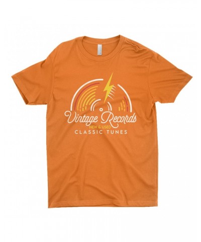 Music Life T-Shirt | Classic Vintage Records Shirt $3.96 Shirts