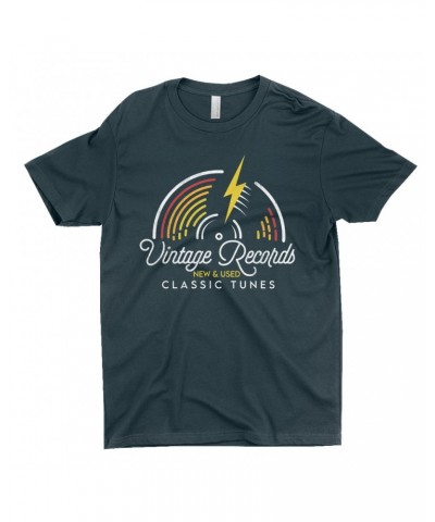 Music Life T-Shirt | Classic Vintage Records Shirt $3.96 Shirts