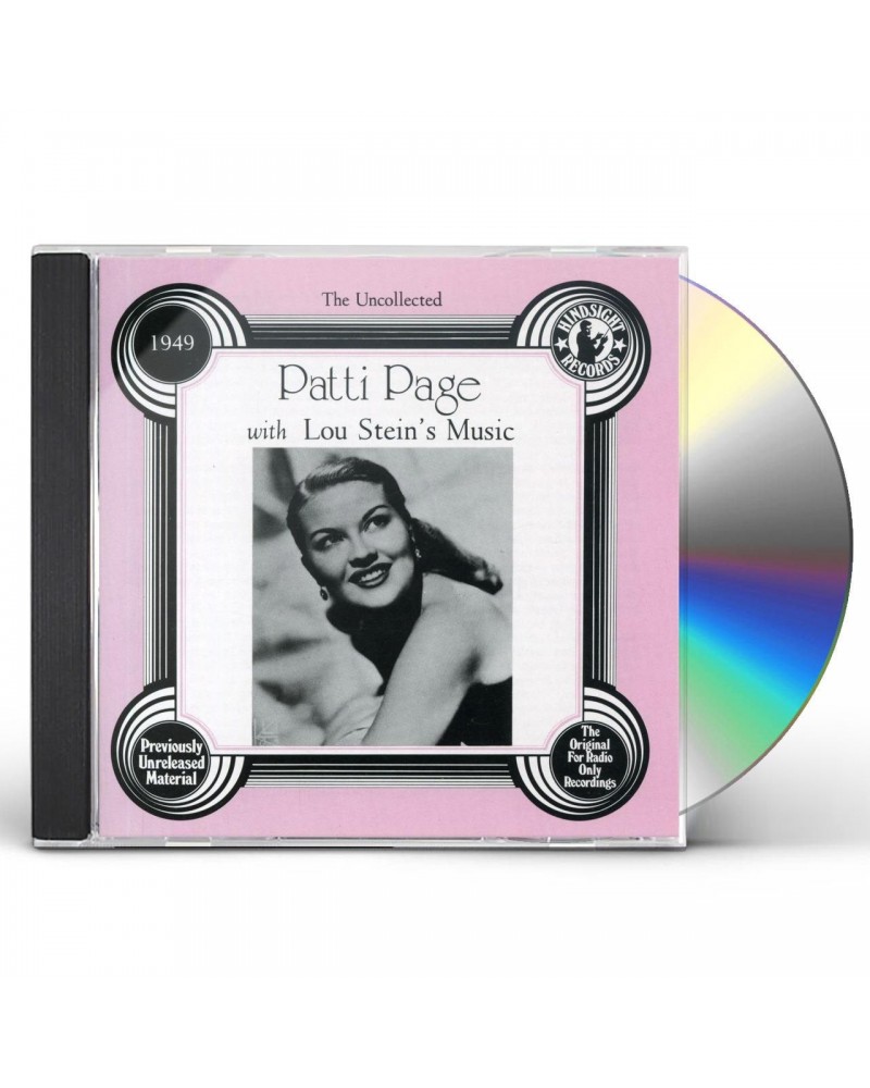 Patti Page LOU STEIN'S MUSIC CD $6.63 CD