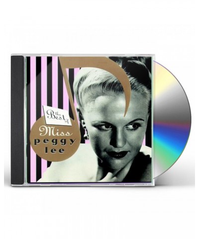 Peggy Lee BEST OF MISS PEGGY LEE CD $17.50 CD