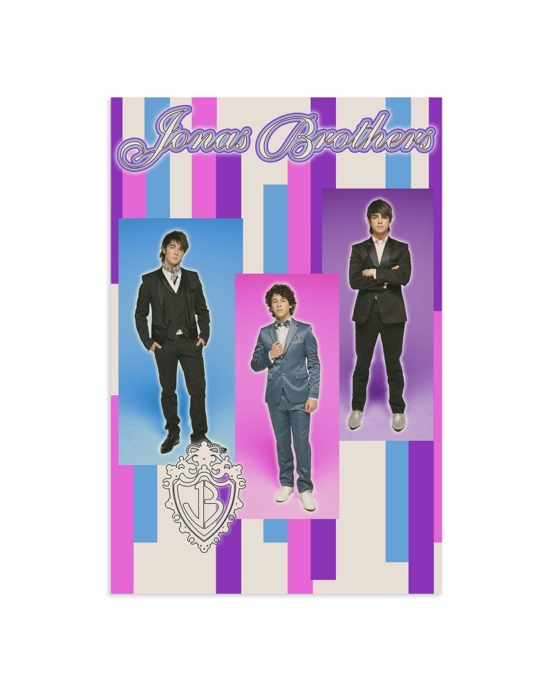 Jonas Brothers TEAM JONAS VINTAGE POSTER $6.93 Decor