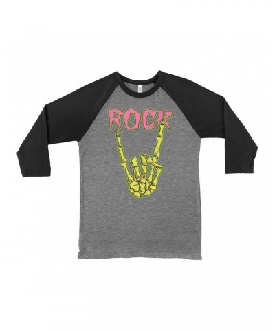 Music Life 3/4 Sleeve Baseball Tee | Rock Chick Shirt $3.54 Shirts