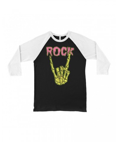 Music Life 3/4 Sleeve Baseball Tee | Rock Chick Shirt $3.54 Shirts