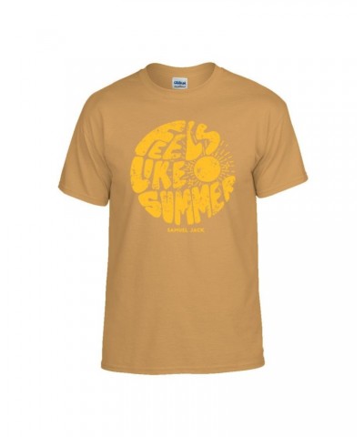 Samuel Jack Feels Like Summer Circle Tee (Caramel) $30.09 Shirts