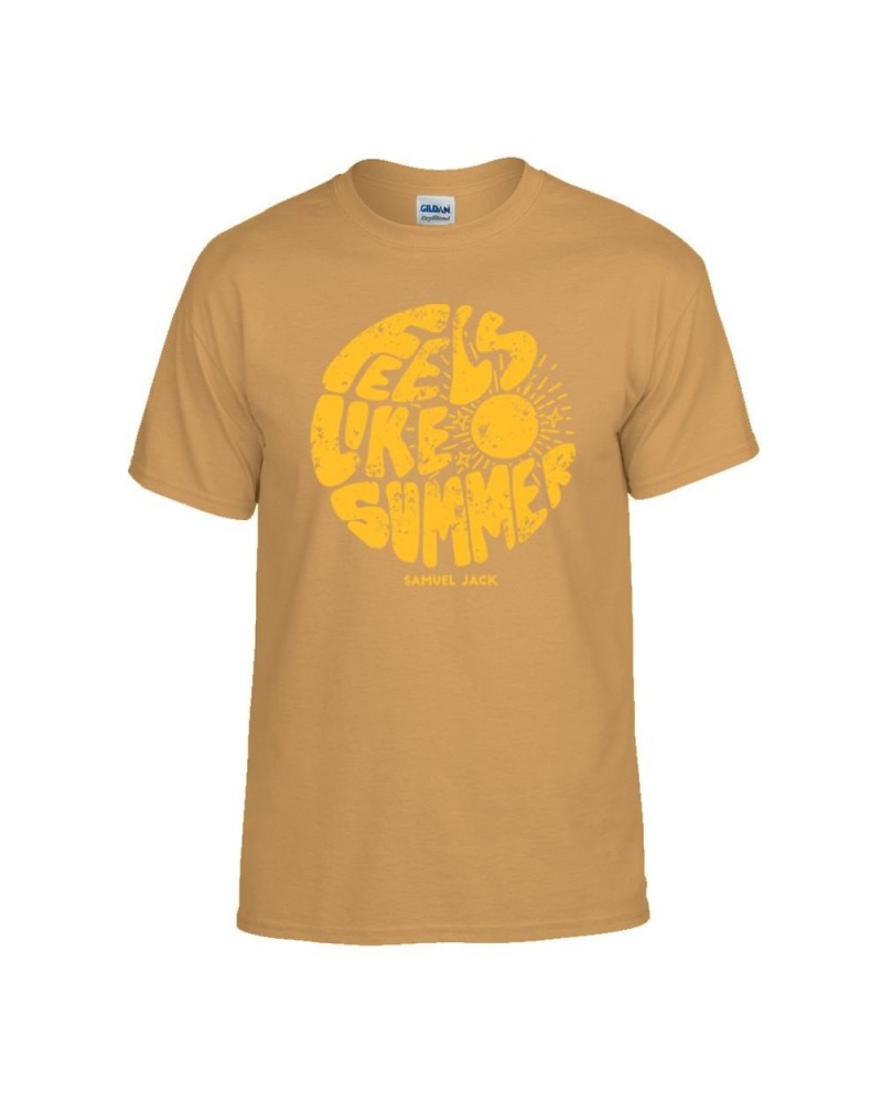 Samuel Jack Feels Like Summer Circle Tee (Caramel) $30.09 Shirts