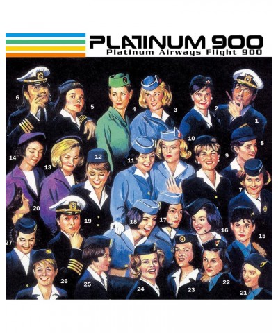 Platinum 900 Platinum Airways Flight 900 Vinyl Record $2.40 Vinyl