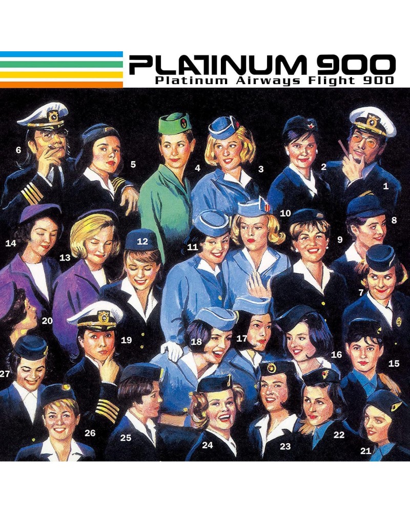 Platinum 900 Platinum Airways Flight 900 Vinyl Record $2.40 Vinyl