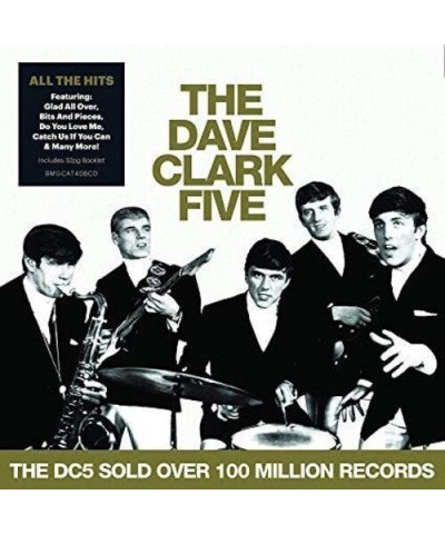 The Dave Clark Five ALL THE HITS Vinyl Record $5.44 Vinyl