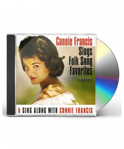 Connie Francis SINGS FOLK SONG FAVORITES / SING ALONG WITH CONNIE CD $9.22 CD