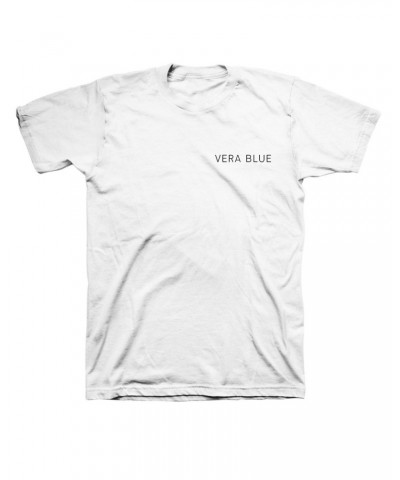 Vera Blue Abstract T-shirt (White) $4.80 Shirts