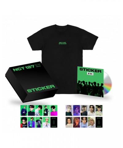 NCT 127 'STICKER' Short Sleeve T-Shirts Deluxe Box $17.00 Accessories