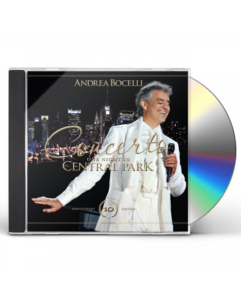 Andrea Bocelli CONCERTO: ONE NIGHT IN CENTRAL PARK - 10TH ANNIVERSARY CD $5.29 CD