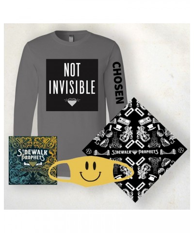 Sidewalk Prophets Not Invisible (Chosen) Long Sleeve Tee Bundle $25.67 Shirts