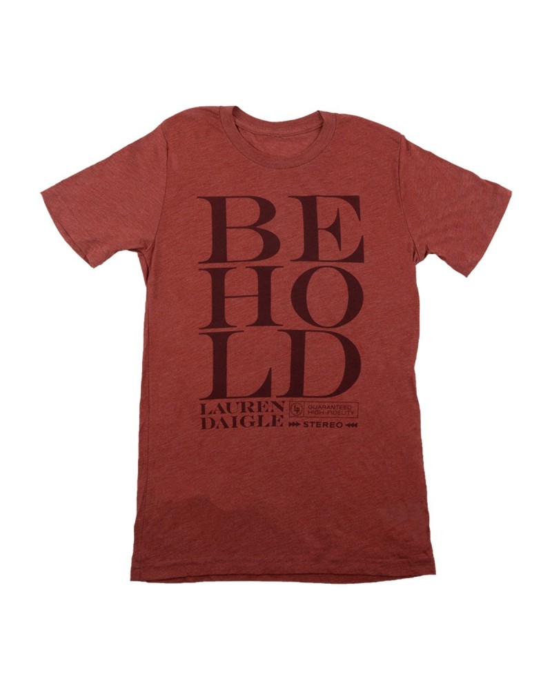 Lauren Daigle Red Behold T-shirt $8.59 Shirts