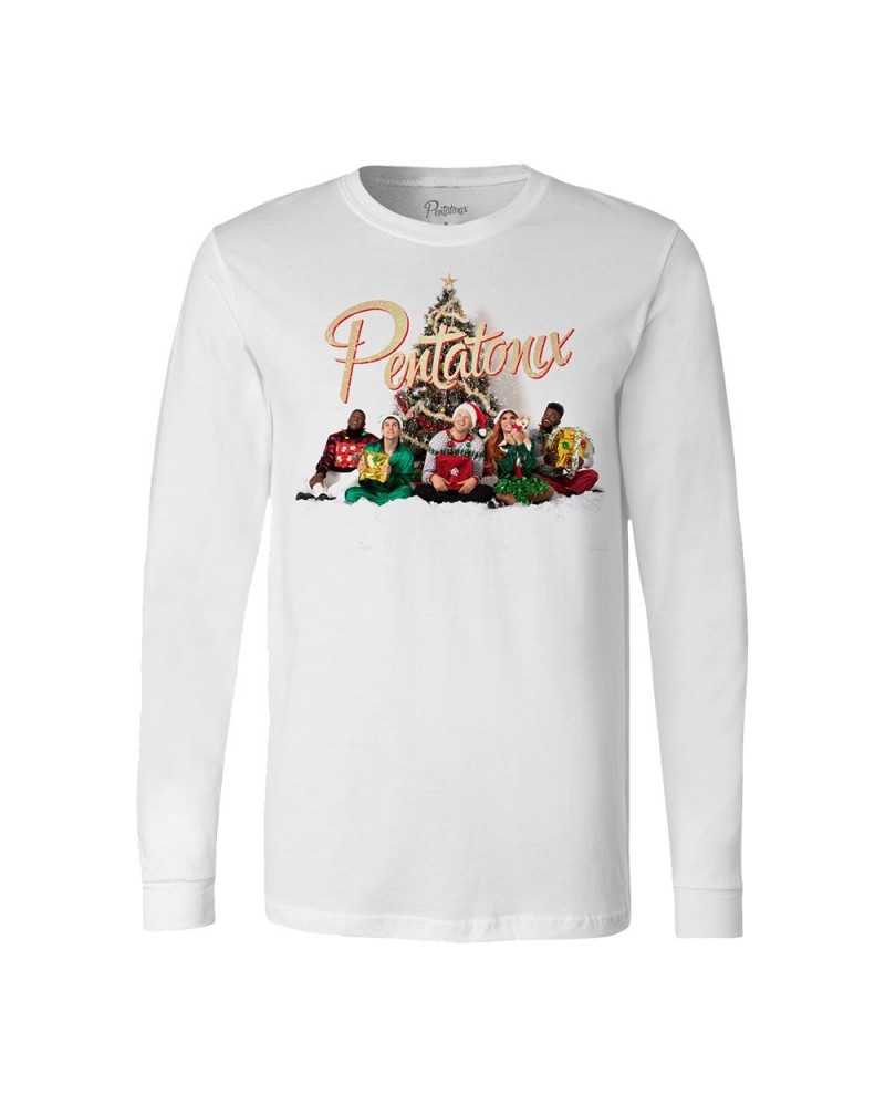 Pentatonix Best of Pentatonix Christmas Long Sleeve $6.96 Shirts