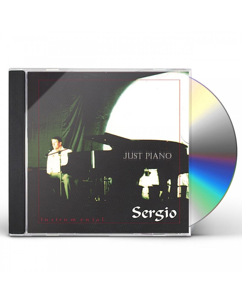 Sergio JUST PIANO CD $3.60 CD