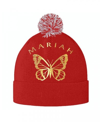 Mariah Carey Butterfly Pom Pom Beanie $8.35 Hats