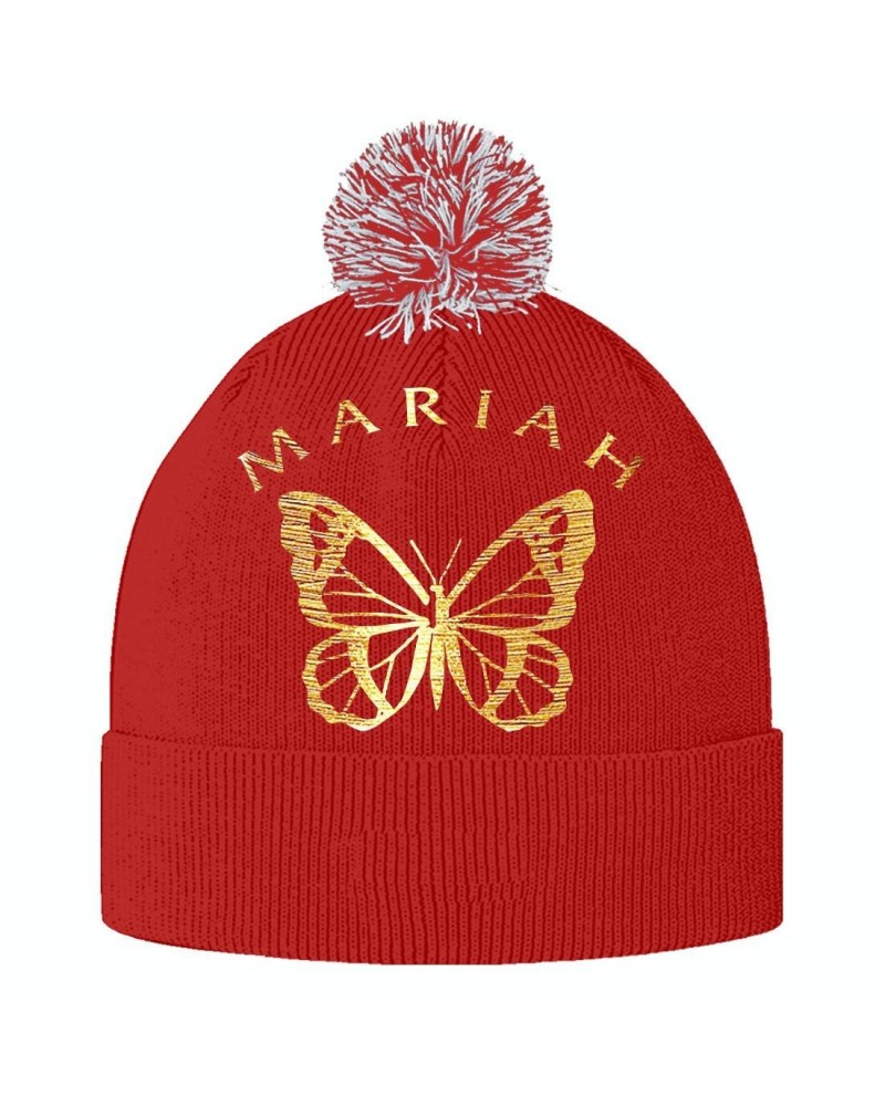 Mariah Carey Butterfly Pom Pom Beanie $8.35 Hats