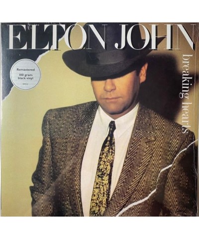 Elton John Breaking Hearts Vinyl Record $7.19 Vinyl