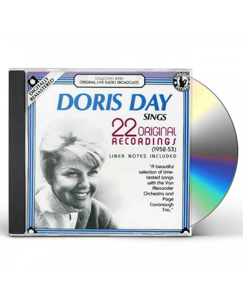 Doris Day SINGS 22 GREAT SONGS ON ORIGINAL BIG BAND (52-53) CD $10.87 CD