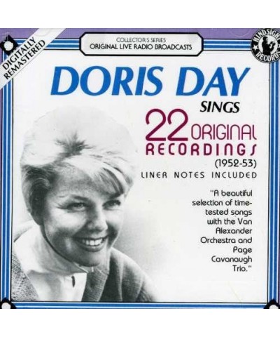 Doris Day SINGS 22 GREAT SONGS ON ORIGINAL BIG BAND (52-53) CD $10.87 CD