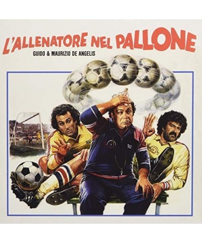 Guido & Maurizio De Angelis L'ALLENATORE NEL PALLONE / Original Soundtrack Vinyl Record $3.15 Vinyl