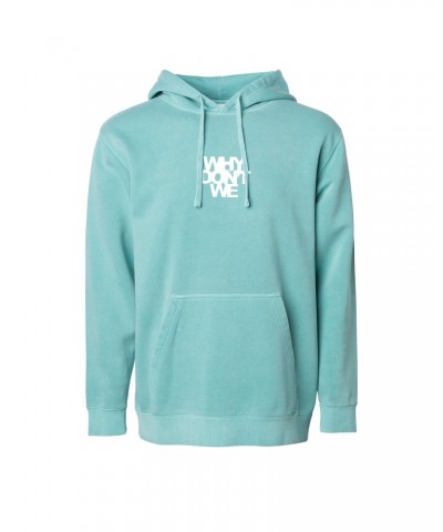 Why Don't We Logo Pastel Hoodie (Mint) $4.24 Sweatshirts