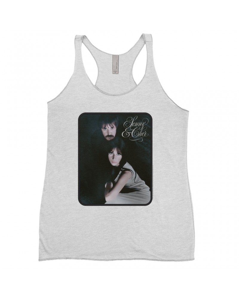 Sonny & Cher Ladies' Tank Top | The Two Of Us Frame Photo And Logo Shirt $8.87 Shirts