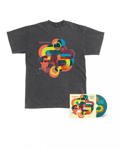 She & Him Melt Away CD + T-shirt $7.67 CD