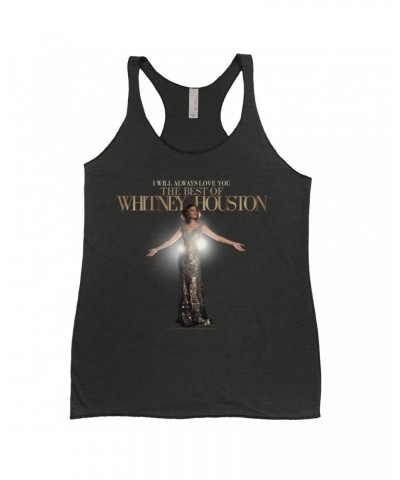 Whitney Houston Ladies' Tank Top | I Will Always Love You Single Album Cover Shirt $5.32 Shirts