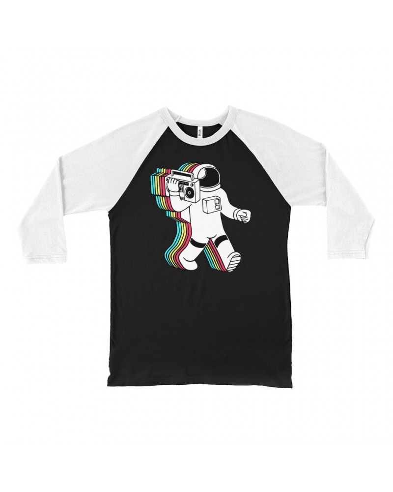 Music Life 3/4 Sleeve Baseball Tee | Astro Booming Shirt $6.11 Shirts